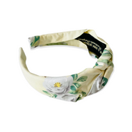 Top knot Headband (Floral) - S/S – 006, Direct from the designer Peak and Brim hats.