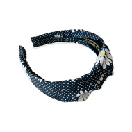 Top knot Headband (Floral) - S/S – 005, Direct from the designer Peak and Brim hats.