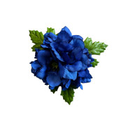 Floral Brooch – 021 (Navy Flower), Direct from the designer Peak and Brim Hats