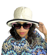 Naomi - Black, Direct from the designer, Peak and Brim Designer Hats