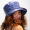 Peak and Brim Designer Hats - Kelly in Navy- direct from the designer