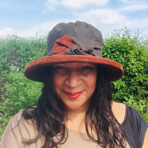 Zara in Brown / Bronze - Available with small or large Brim - Direct from the designer, Peak and Brim Designer Hats