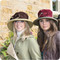 Peak and Brim Designer Hats - Gina in Brown - direct from the designer