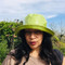 Peak and Brim Designer Hats - Kelly in Evergreen - direct from the designer