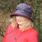 Christine in Burgundy - Direct from the designer, Peak and Brim Designer Hats