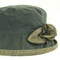 Ginette Large Brim in Green - Direct from the designer, Peak and Brim Designer Hats
