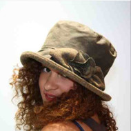 Ginette Small Brim in Brown - Direct from the designer, Peak and Brim Designer Hats