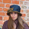 Georgia Small Brim in Brown - Direct from the designer, Peak and Brim Designer Hats