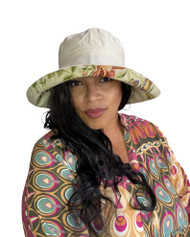 Molly May - Green in Flower, Direct from the designer, Peak and Brim Designer Hats