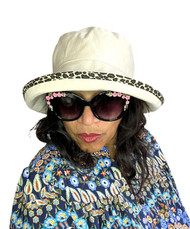 Naomi in Leopard, Direct from the designer, Peak and Brim Designer Hats