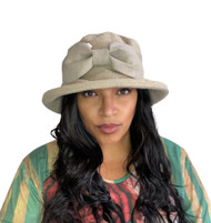 Olivia - MB (Linen) Beige , Direct from the designer, Peak and Brim Designer Hats