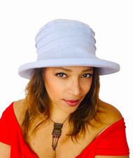 CBFA – Large Brim (Pale Blue), Direct from the designer, Peak and Brim Designer Hats