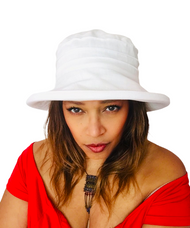 CBFA – Large Brim (White), Direct from the designer, Peak and Brim Designer Hats