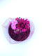 Pillbox (Floral) – 007 (Raspberry), Direct from the designer Peak and Brim Hats.