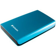97657 - Verbatim 500GB Store 'n' Go Portable Hard Drive, USB 3.0 - Blue - USB 3.0 - Blue