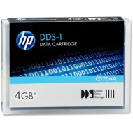 C5706A - HP DAT DDS-1 Data Cartridge - DDS-1 - 2 GB / 4 GB - 300.20 ft Tape Length