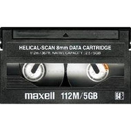 186710 - Maxell HS-8/112 DAT Data Cartridge - DAT - 2.5GB / 5GB