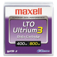 183900 - Maxell LTO Ultrium 3 Tape Cartridge - LTO-3 - 400 GB / 800 GB - 2230.97 ft Tape Length