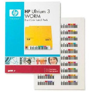 Q2008A - HP Ultrium 3 WORM Bar Code Label Pack - 100 x Label