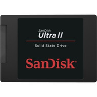 SDSSDHII-240G-G25 - SanDisk Ultra II 240 GB 2.5" Internal Solid State Drive - SATA - 550 MB/s Maximum Read Transfer Rate - 500 MB/s Maximum Write Transfer Rate