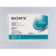 SDX125C//AWW - Sony AIT-1 Tape Cartridge - AIT AIT-1 - 25GB / 65GB