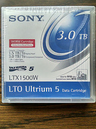 LTX1500W - Sony LTO, Ultrium-5, 1.5TB/3.0TB