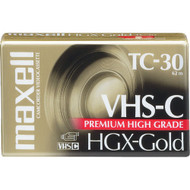 Maxell HGX-Gold TC30 TC-30 VHS-C Premium High Grade Video Cassettes