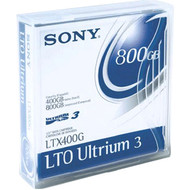 LTX400G/BC - Sony LTX400G/BC LTO Ultrium 3 Data Cartridge with Barcode Labeling - LTO-3 - Labeled - 400 GB / 800 GB