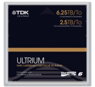 62033 - TDK Life on Record Data Cartridge - LTO-6 - Labeled - 2.50 TB / 6.25 TB