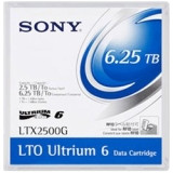 LTX2500G - Sony LTO Ultrium 6 Data Cartridge - LTO6 - 2.50 TB / 6.25 TB - 2775.59 ft Tape Length - LTO-6 - 2.50 TB / 6.25 TB - 2775.59 ft Tape Length