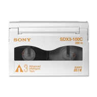 SDX3100C - Sony SDX3-100C AIT-3 Data Cartridge - AIT-3 - 100 GB / 260 GB - 754.59 ft Tape Length
