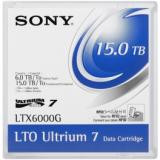 LTX6000G - Sony LTX6000G LTO Ultrium-7 Data Cartridge - LTO-7 - 6 TB / 15 TB - 3149.61 ft Tape Length - 300 MB/s  Data Transfer Rate - 750 MB/s  Data Transfer Rate