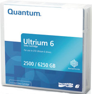 MR-L6LQN-LP - Quantum LTO Ultrium-6 Data Cartridge - LTO-6 - 2.50 TB / 6.25 TB - 2775.59 ft Tape Length - 20 Pack