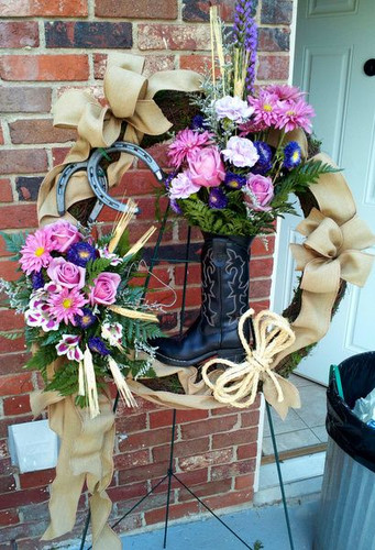 Horse Lover Wreath from The Bloom Closet FLorist in Martinez, GA