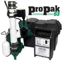 Zoeller Model 508-0006 Preassembled Sump Pump with Battery Backup & M53 Pump