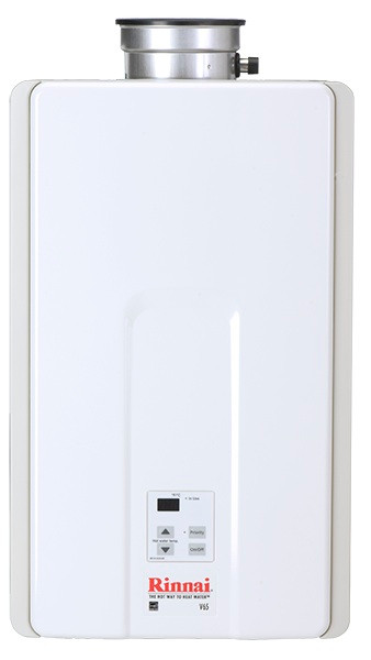 rinnai v65i gas value series tankless water heater