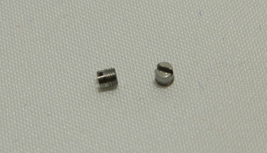 Sport7 French Epee Screws (x2)
Side view and top view