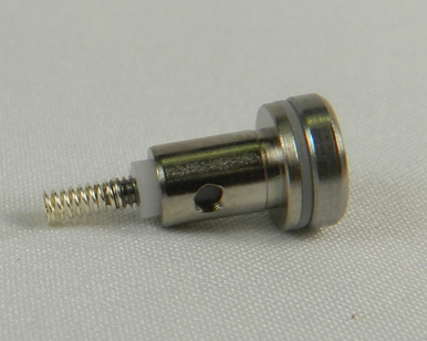 FWF Epee Tip with Contact (Tip) Spring side view