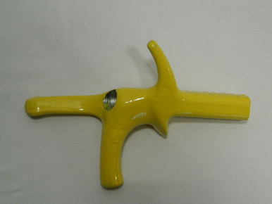 Small Belgian pistol grip (or Orthopedic). Comes in a S,M,L,XL. Right Hand or Left Hand.  
