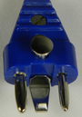 Plug, Two Pin with retaining clip.
Used for Foil body cord