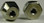 Saber Pommel Nut, Front thread view and rear thread view