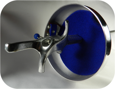 Epee complete weapon consist of a complete point, standard/regular (non-FIE) blade, bell guard, socket, pad and grip. Each Epee weapons is customized to the desire and specification of the fencer. 