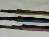 Foil Electric Wired Electric Blade, STM/Regular (Non-FIE). Comes in Silver, Blue and Multi-Colored Blades