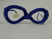 Standard (German) Wire with Contact, Cotton insulation