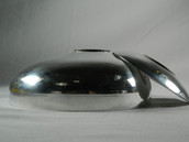 Epee Bell Guard (L) and Foil Bell Guard (R) made of aluminum.