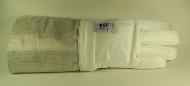 PBT of Hungary NEW Saber Glove that meets the FIE 800N protection requirement.
Required for all Sanctioned USFA and FIE tournaments.