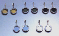 Meiji MA756 Y48, yellow clear filter in mount -COX vertical illuminator