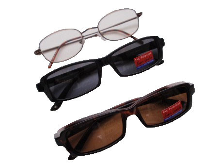 Small over glasses sunglasses