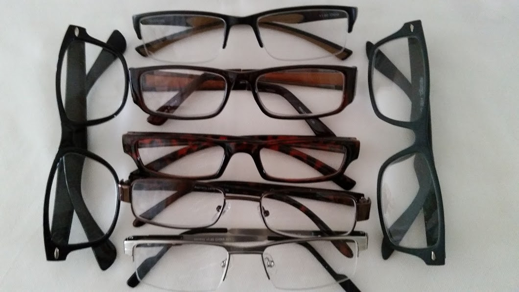 Multi-Pack Assorted Reading Glasses/Men +1.00 & 1.25 (3) For $20 - EyeNeeds