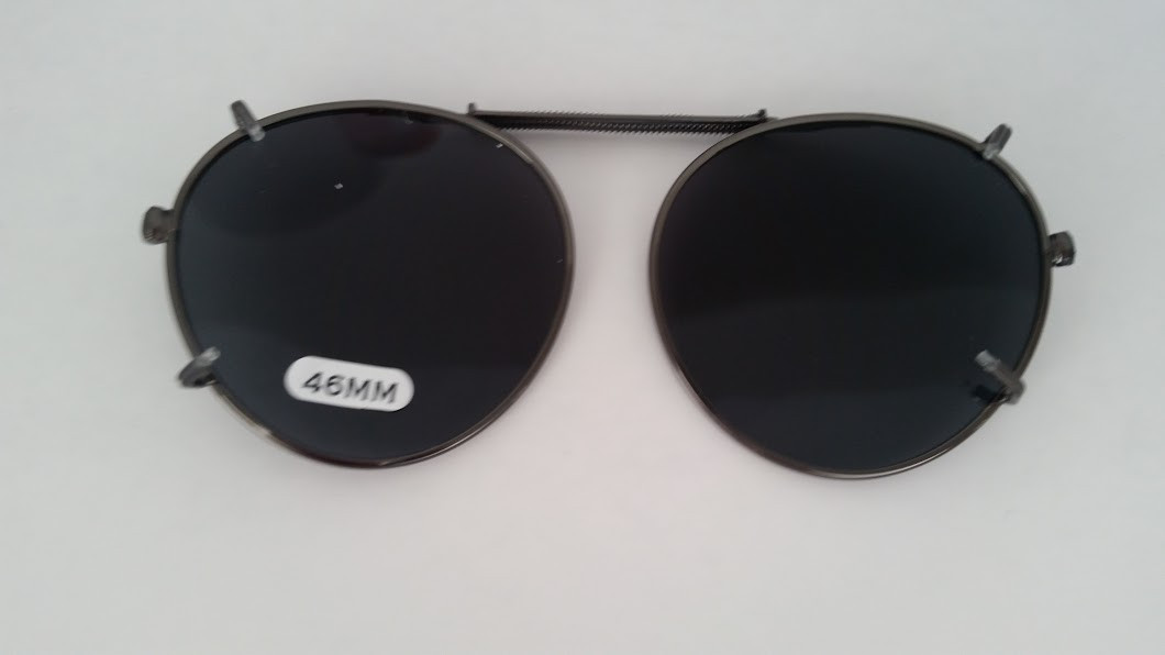 round clip on sunglasses